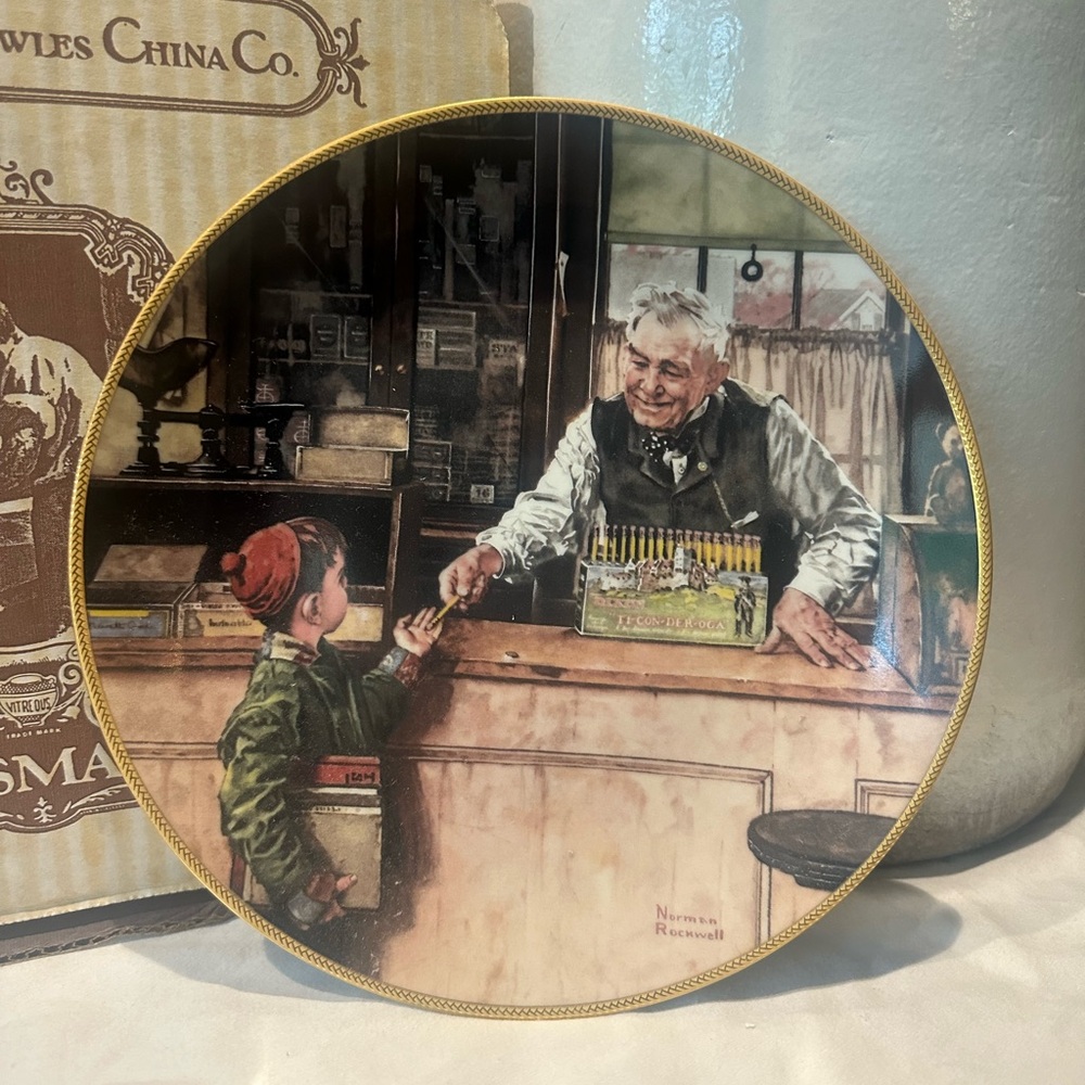 Knowles back to school plate